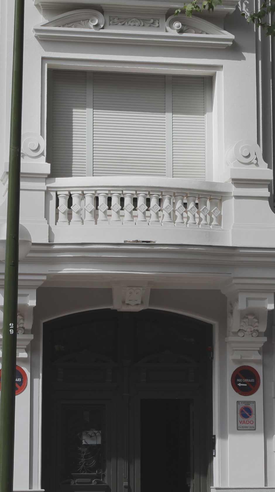 Installation de stores dans des bâtiments historiques